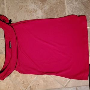 Dressy red top size Small
